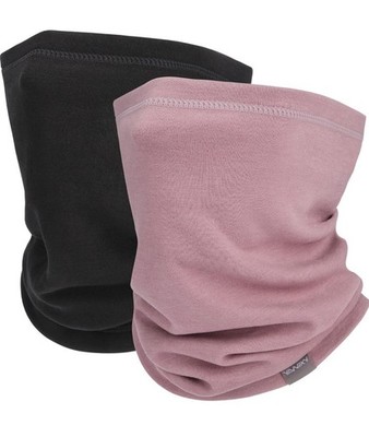 Neck Gaiter Winter Face Mask Windproof Ski Scarf Men Women Cold Weather 2 Pack