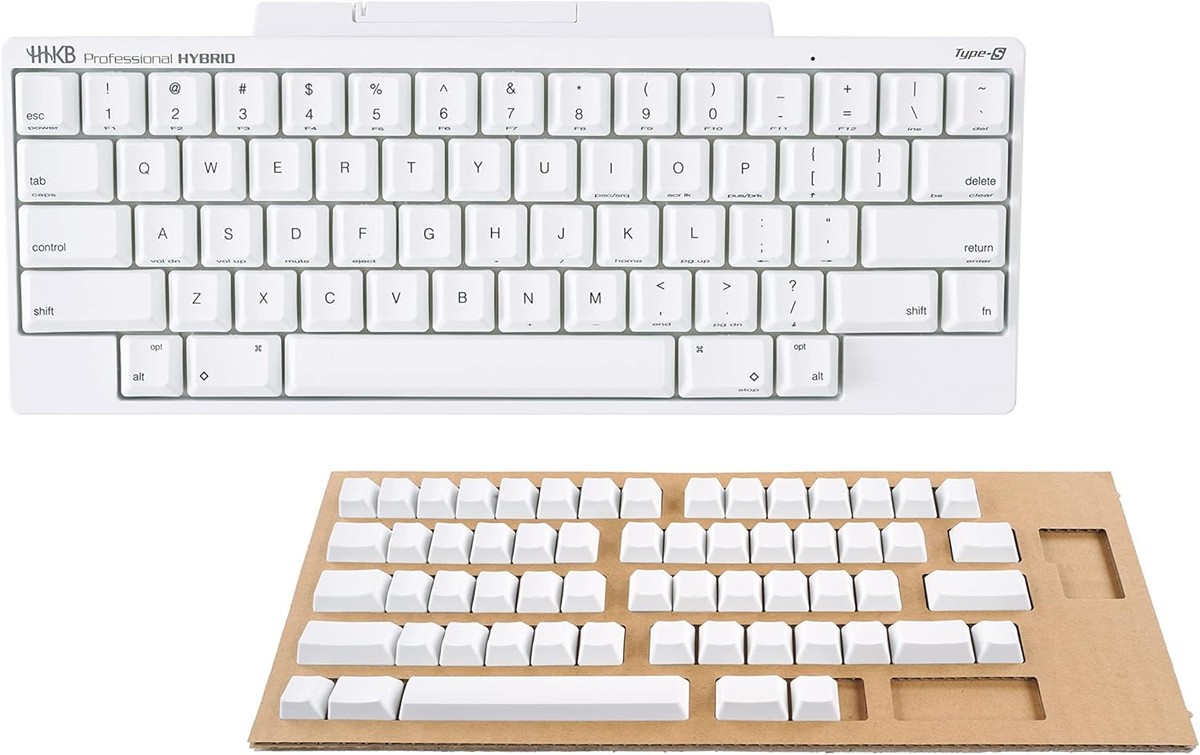 HHKB Professional HYBRID Type-S English layout Snow + No