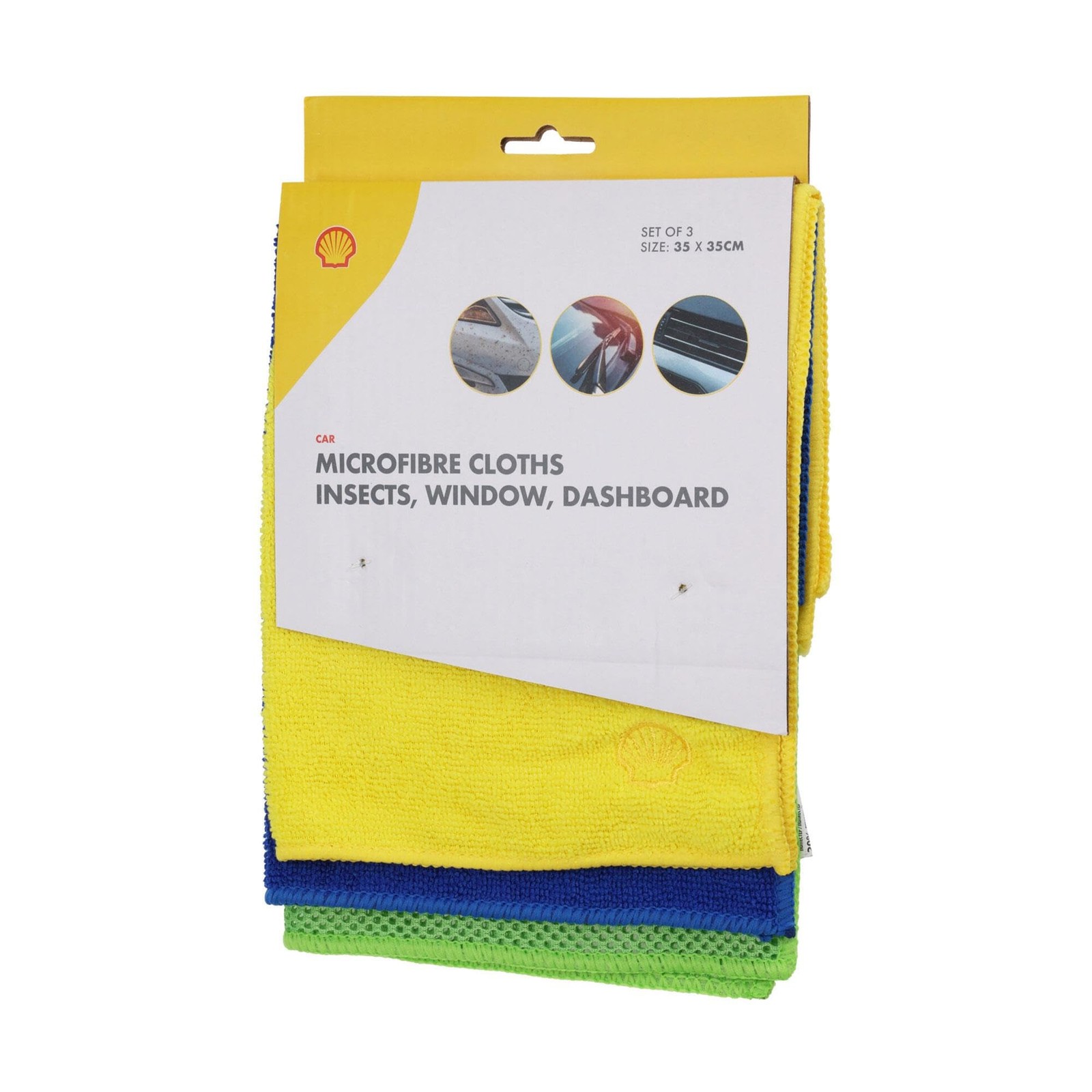 Well Home Set di 3 panni in microfibra 35x35cm (X8B)