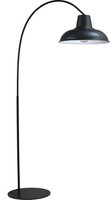 Premium Stehlampe E27 H186Cm Schwarz Vintage Loftlampe Stehleuchte Lampe Stand