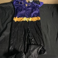 Batgirl Costume. Size Medium Kids H7 