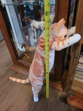 2025 UCC EXCLUSIVE Crazy Kitten 20 Standing Cat Plushy LIGHT ORANGE TAN NEW