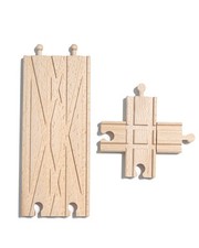 Thomas  Friends Wooden Railway SWITCHING CROSSING TRACK / 4 Way Intersection