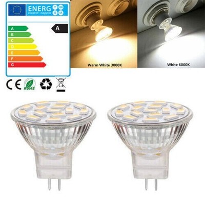 GU4 MR11 LED Glühbirne 12V 3W/5W/7W 3000K Warmweiß Birne für Spotlights