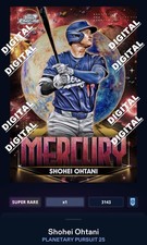Topps Bunt Digital Card - Shohei Ohtani - Planetary Pursuit 25 - Mercury