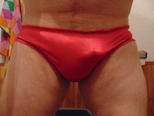 Sexy Femboy Sissy C/D Satin Panties Size X-Large Choice of Ten Colors (BG51B)