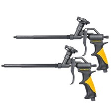 TOUGH MASTER Foam Gun Professional Heavy Duty Aluminium Foaming Gun with Doub...