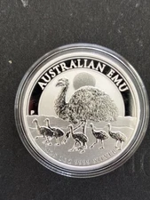 2025 Australian $1 Emu 1oz .999 Silver Bullion Coin From Roll Perth Mint BU