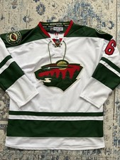 Rare Marco Scandella #6 Minnesota Wild NHL W/ Strap Reebok CCM Jersey Size 52
