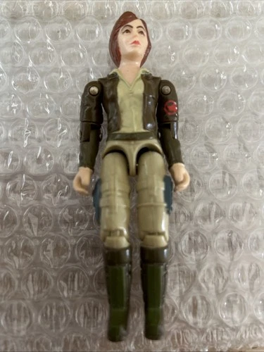 G.I. Joe Wolverine Driver Cover Girl 1983 V1 No Cracks Free Shipping MP