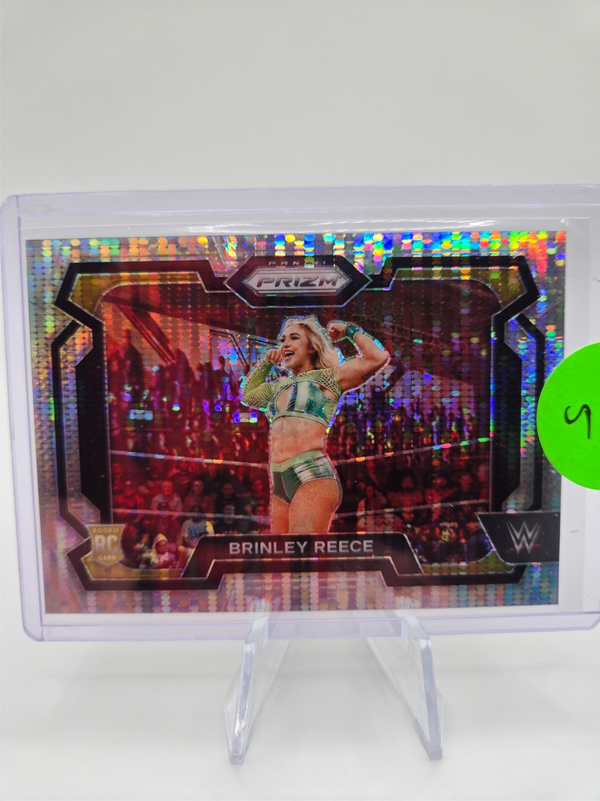 2024 Panini Prizm WWE - Brinley Reece #36 - Silver Pulsar Prizm /499 Rookie RC