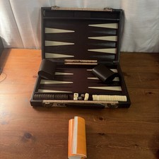 Vintage Backgammon Portable Briefcase 70s