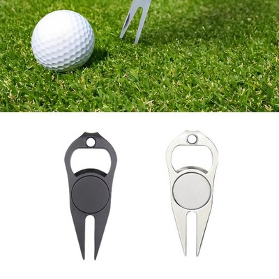 Golf Divot Reparatur Gabel Golf Putting Green Gabel für Outdoor-Sportbedarf