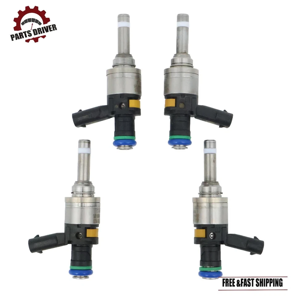 4X A2710781123 FJ1211 Fuel Injectors For 2012-2015 Mercedes-Benz C250 SLK250 NEW - Imagem 3 de 4
