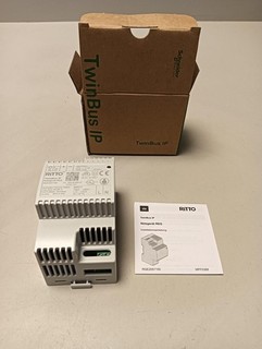RITTO TwinBus IP Netzgerät – 24 V DC 60 W Grau Das RITTO TwinBus IP Netzgerät