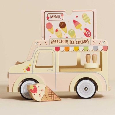 Le Toy Van Eiswagen aus Holz M083 Spielzeug zum Spielen