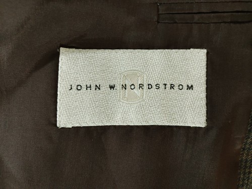 Nordstrom Loro Piana Blazer Men 40/42L Green Cashmere SportCoat Jacket Red Check - Picture 22 of 23