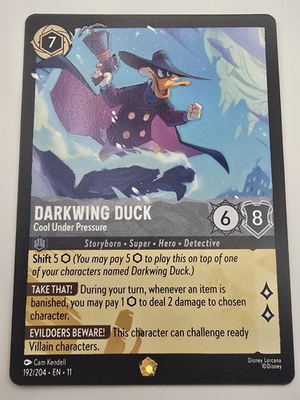 #ad Darkwing Duck Cool Under Pressure 192 204 Winterspell Regular $6.29