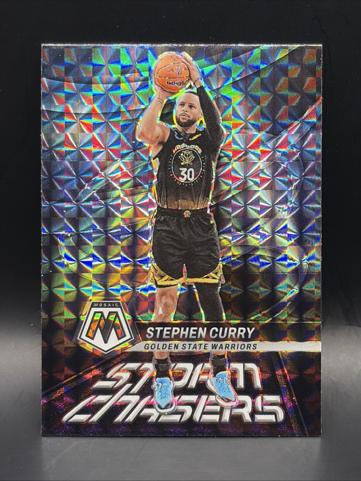 Stephen Curry | 2022-23 Panini Mosaic - Storm Chasers #3 (SSP)