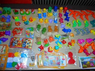 Überraschungseier     84 Figuren & 68 BPZ      Neue Serien    NEU - Bild 1 von 4
