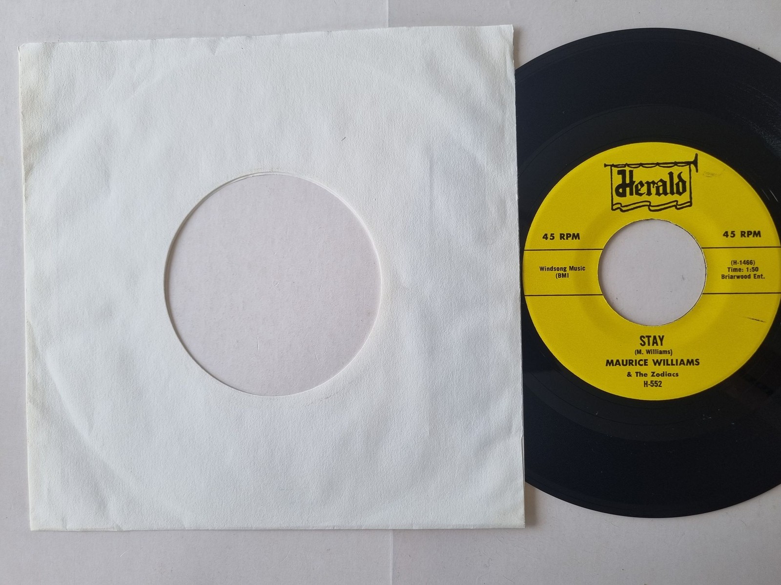 Maurice Williams & The Zodiacs - Stay/ Do You Believe 7'' Vinyl US