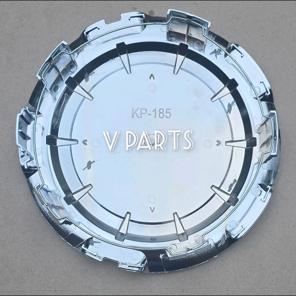 Tapacubos centrales cromados nuevos de 1 pieza para Chevy Silverado 1500 Tahoe Suburban Foto 2 de 2