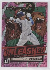 2021 Panini Donruss Unleashed Pink Fireworks Kris Bryant #UNL17 09bu