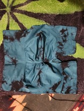 Seamless Tie Dye Sport Short For Women Summer Elastic Scrunch Workout Yoga Short