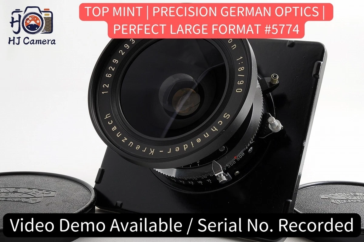 Schneider Super-Angulon 90mm Focal f/8 Camera Lenses for sale | eBay