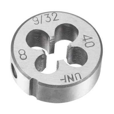 9/32'' - 40 UNF Alloy Tool Steel Machine Thread Round Threading Die Hand Tool