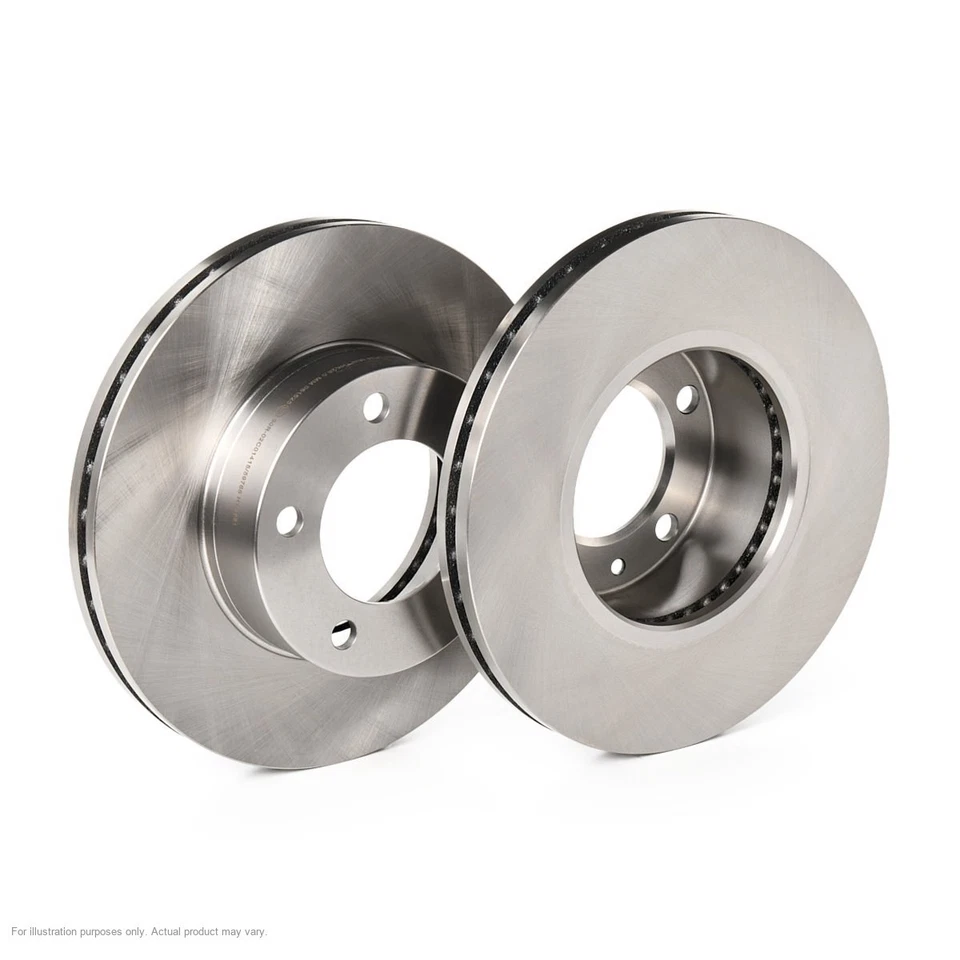 2x Disques de Frein Avant APEC pour VAUXHALL MOVANO Mk I (A) Van 73kW/99HP/2464cc - Photo 3/4