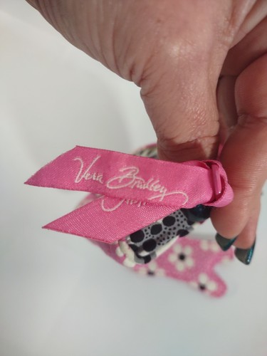 Vera Bradley Portamonete Multicolore, Zip 4in Largo 3in Alto - Foto 5 di 5