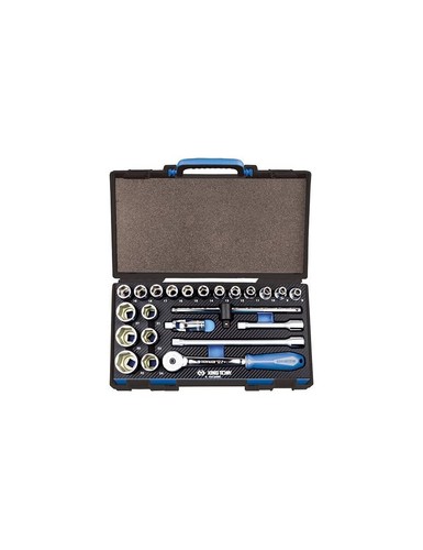 Coffret De Douilles Et Accessoires 1/4" - 25 Pièces King Tony