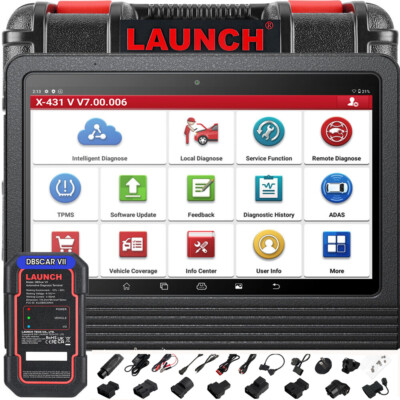 LAUNCH X431 V 5.0 Pro Elite V+ Bidirectional Car Diagnostic Scanner ECU Coding