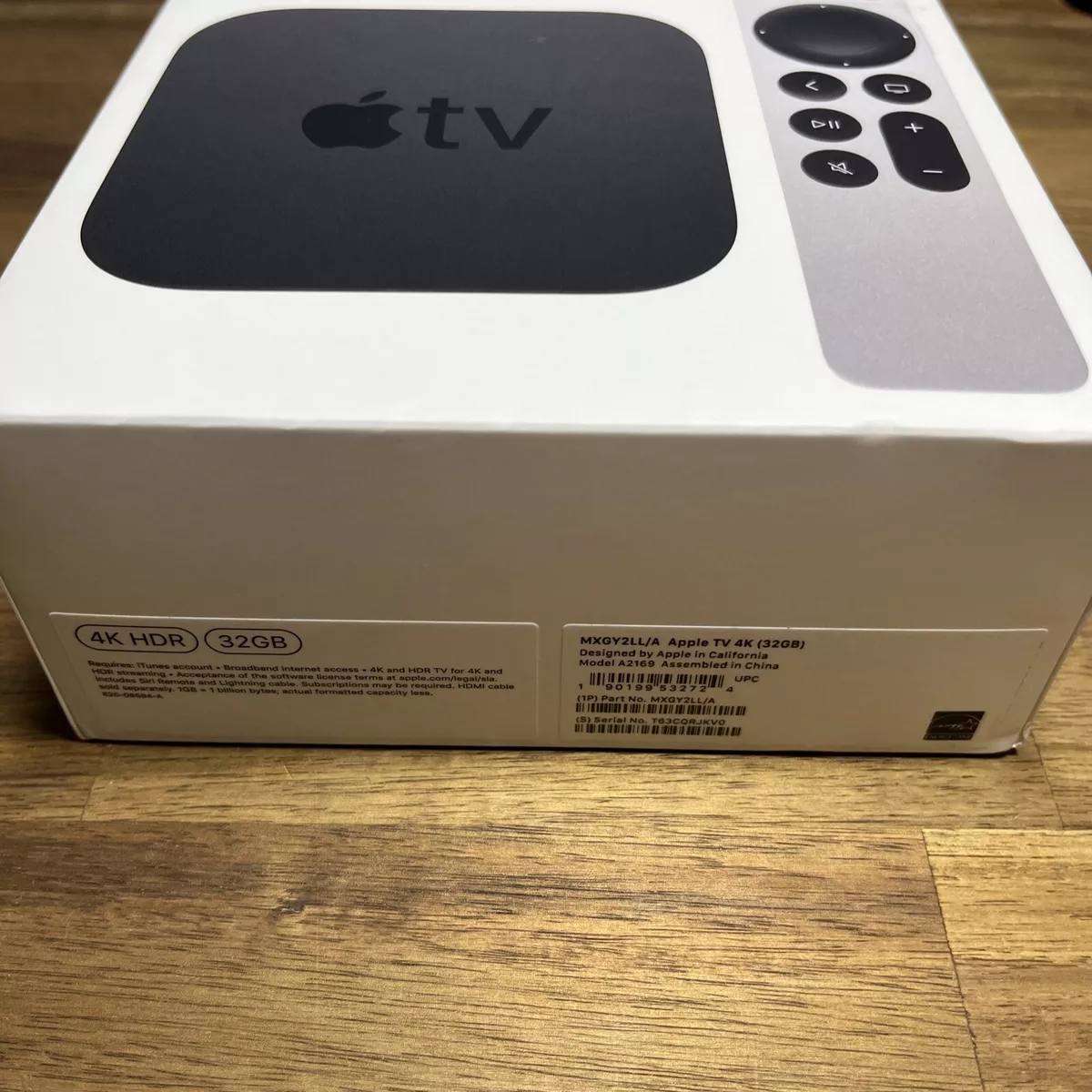 Apple TV 4K with 32GB Storage (2nd Generation) BOX ONLY