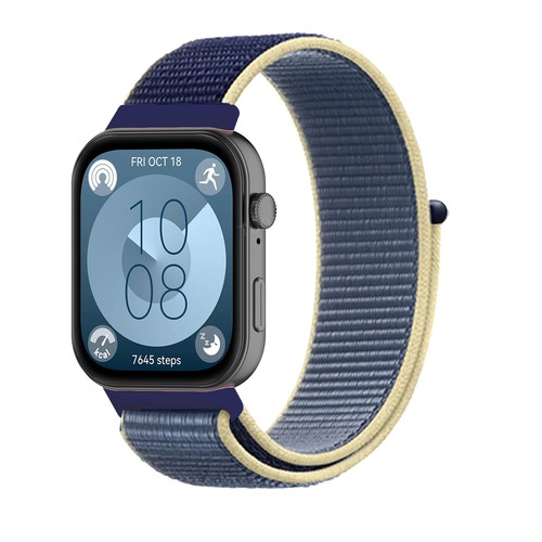 Nylon Loop Strap For Huawei Watch Fit 3/Fit 4/4Pro Breathable Bracelet Wristband - Picture 50 of 53