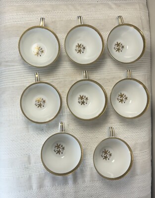 Vintage Noritake Porcelain China cups pattern 5595 set of 8
