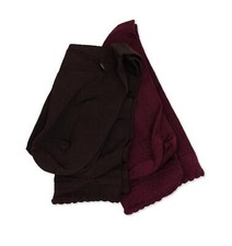 Hue ESF17470 Women's Luster Rib Sock 2-Pack, Multi, One Size