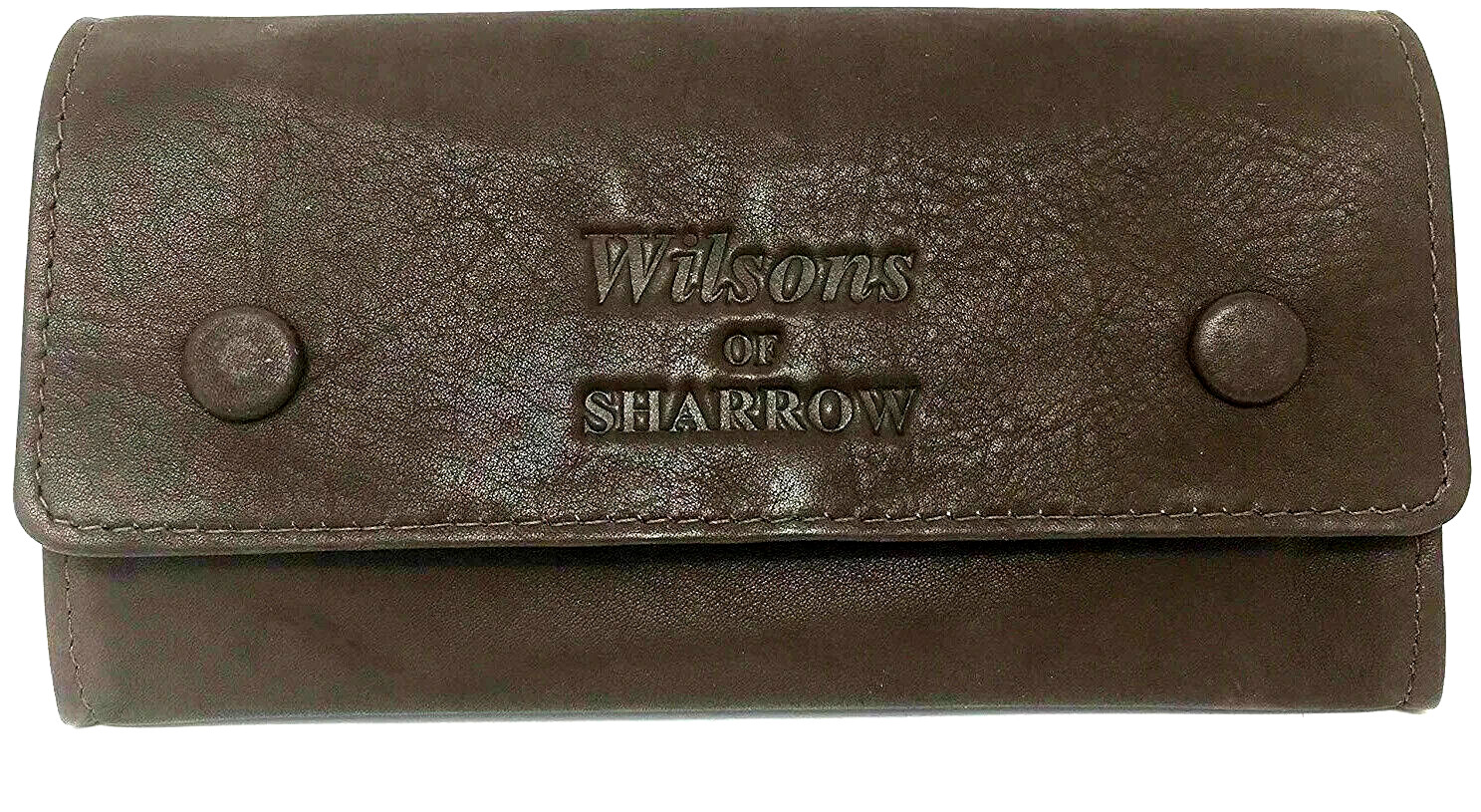 SHARROW Genuine Leather Tobacco Pouch Brown - 50 gr capacity