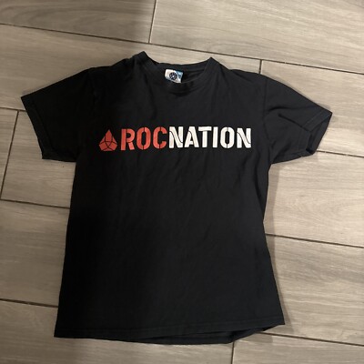 Jay Z Roc Nation Grey Shirt NWT Paper Planes Always Forward T ROC