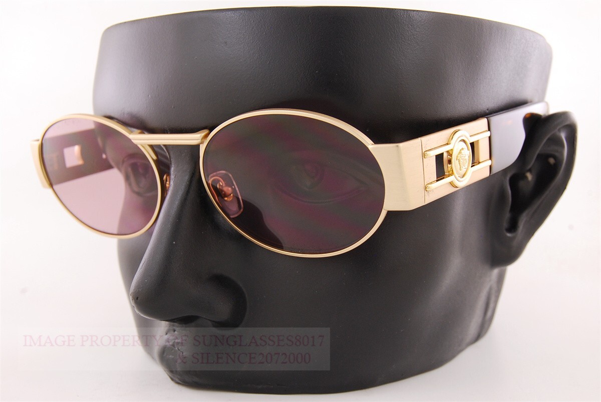 Brand New VERSACE Sunglasses VE 2264 1002/84 Gold/Pink For  display picture 1