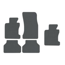 Veloursfußmatten für BMW 5 E60 xDrive Bj. 2003 - 2010 Automatten GRAU PREM 4+1