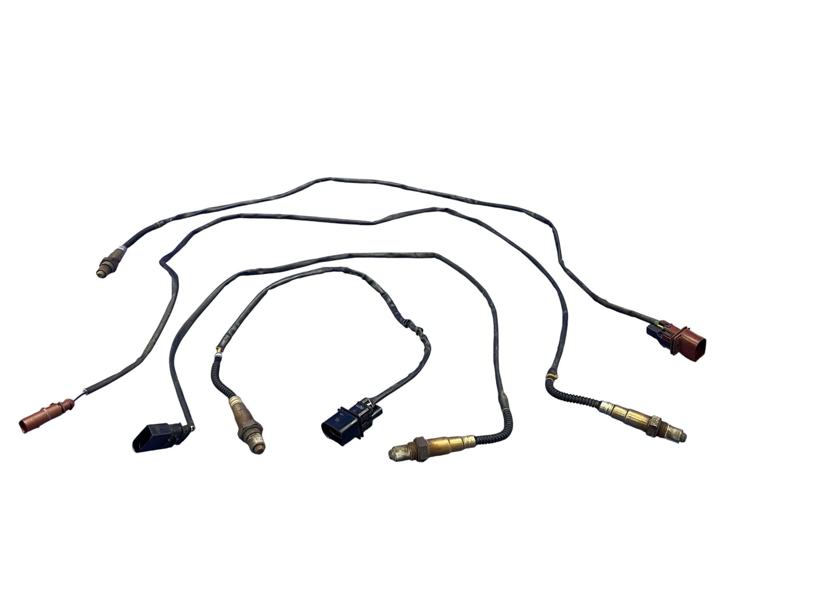 2006-2012 BENTLEY CONTINENTAL FLYING SPUR AWD 6.0L OXYGEN O2 SENSOR WIRE SET x4