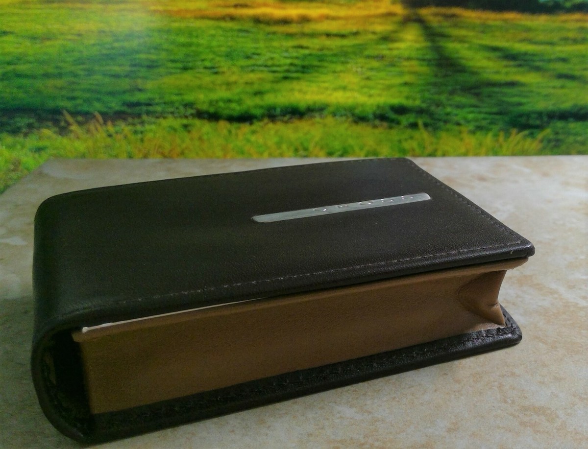 AT cross unisex brown leather card wallet | eBay