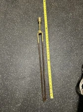 Fine Antique Philadelphia Early 1800’s  Wrought Iron & brass Fireplace Tongs