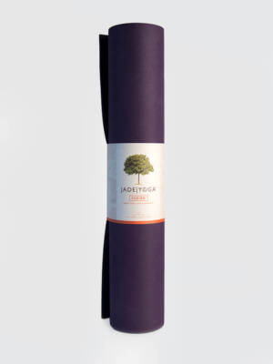 Jade Yoga Fusion 74 Yogamatte 8 mm Naturkautschuk rutschfester Griff Übung Fitness