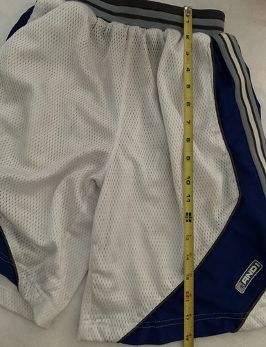 AND1 Basketball Shorts Boys Size 8 Small White Blue - Picture 4 of 10