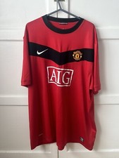 Manchester United Jersey Home Football Shirt 2009 - 2010 Nike Mens Size 3XL