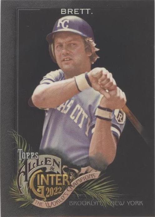 2022 Topps Allen & Ginter X - George Brett #17 - 1 of 1