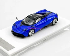 HKM 1:64 Blue Huayra Coupe 2014 Racing Sports Model Diecast Metal Car